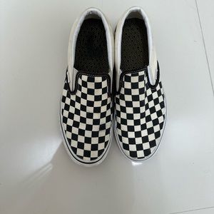 Checkered vans